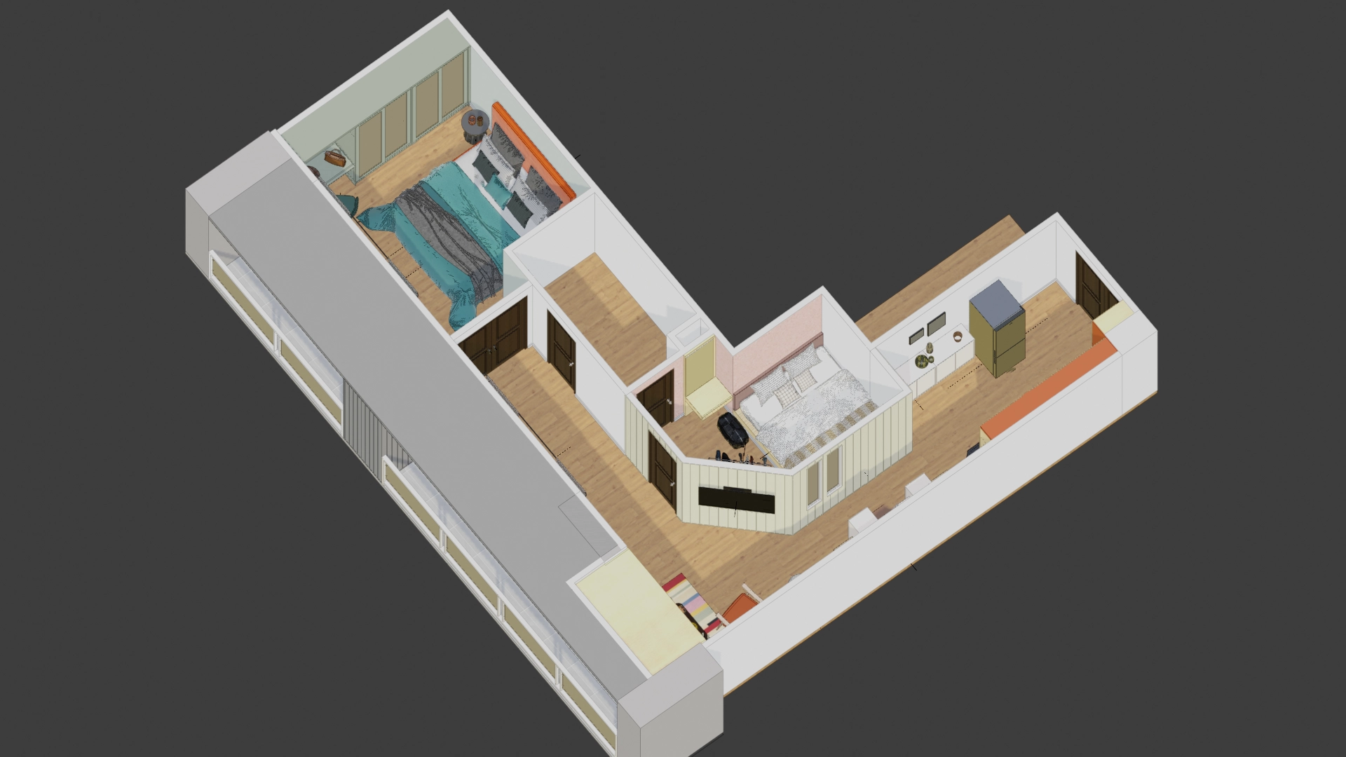 Raweewaree Condo Renovation –  <br> The Art of Spatial Transformation